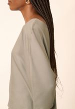 Blusa Modal Ampla Sofia  Chumbo