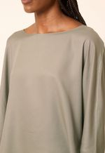 Blusa Modal Ampla Sofia  Chumbo