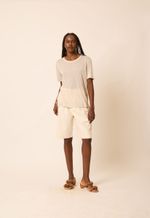 Camiseta  Modal Helo  Linho Natural 