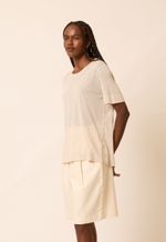 Camiseta  Modal Helo  Linho Natural 