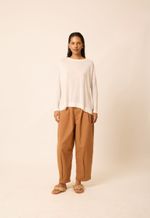 Blusa Modal  Helo Linho Off White