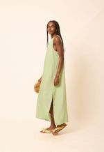 Vestido Modal Regata Bela Verde