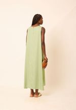 Vestido Modal Regata Bela Verde