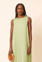 Vestido Modal Regata Bela Verde