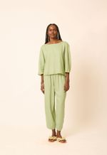 Blusa Modal Ampla Sofia  Verde