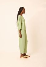 Blusa Modal Ampla Sofia  Verde