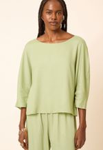 Blusa Modal Ampla Sofia  Verde