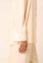 Camisa Modal Aruna  Areia 