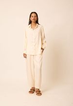 Camisa Modal Aruna  Areia 