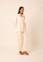 Camisa Modal Aruna  Areia 