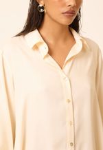 Camisa Modal Aruna  Areia 