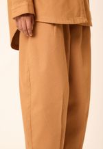 Calça Algodão Orgânico Helena  Marrom