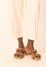 Calça Algodão Orgânico Helena  Off White