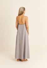 Vestido Transpassado TENCEL™  Micro Modal Maitê Lilás