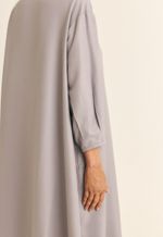 Vestido Amplo Transpassado TENCEL™  Micro Modal Maitê Lilás
