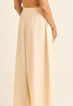 Calça Ampla TENCEL™ Micro Modal Maitê  Areia