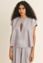 Blusa TENCEL™ Micro Modal Liz Lilás 