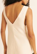 Vestido Torção TENCEL™ Micro Modal Eloise Areia 
