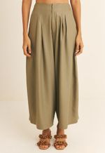 Calça Ampla TENCEL™ Micro Modal Maitê  Chumbo