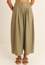Calça Ampla TENCEL™ Micro Modal Maitê  Chumbo