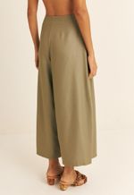Calça Ampla TENCEL™ Micro Modal Maitê  Chumbo