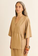 Kimono TENCEL™ Micro Modal Joana Marrom