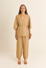 Kimono TENCEL™ Micro Modal Joana Marrom