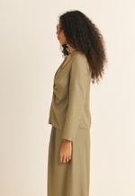 Blusa Torção TENCEL™ Micro Modal  Eloise Chumbo