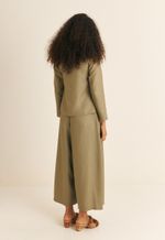 Blusa Torção TENCEL™ Micro Modal  Eloise Chumbo