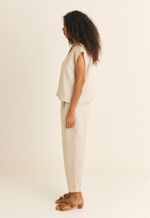 Calça Linho Olivia Natural