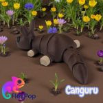 Canguru Flexpop Grande Presente Anti Estresse Articulado
