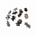 Kit 12 Mini Animais Flexpop Original Articulado Pequeno 