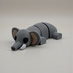 Elefante Flexpop Grande Presente Decoração Anti Estresse
