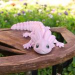 Boneco Axolote FlexPop Jogo Axoloti Articulado Anti-stresse Presente