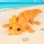 Boneco Axolote FlexPop Jogo Axoloti Articulado Anti-stresse Presente