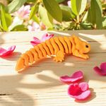 Boneco Axolote FlexPop Jogo Axoloti Articulado Anti-stresse Presente