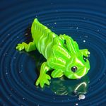 Boneco Axolote FlexPop Jogo Axoloti Articulado Anti-stresse Presente