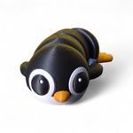 Pinguim Flexpop 14cm Decoração Anti Estresse Articulado