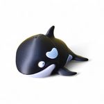 Baleia Orca Flexpop Grande Presente Decoração Anti Estresse