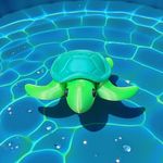Tartaruga Flexpop Grande Articulada Decoração Anti Estresse