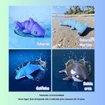Kit 12 Mini Animais  MAR ENCANTADO