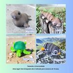 Kit 12 Mini Animais  MAR ENCANTADO
