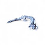 Dragão Flexpop 34cm Presente Decoração Ant Stress Articulado