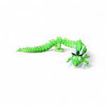 Dragão Flexpop 34cm Presente Decoração Ant Stress Articulado