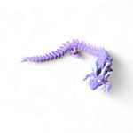 Dragão Flexpop 34cm Presente Decoração Ant Stress Articulado