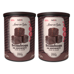 Combo - 2 Amor em Lata chocolate tradicional
