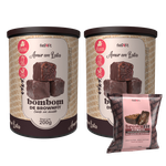 Combo - 2 Amor em Lata chocolate zero + 1 Brownfit Fitnuts de brinde