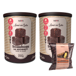 Combo - 2 Amor em Lata chocolate zero + 1 Brownfit Energy de brinde