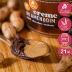 Creme de amendoim com chocolate trufado zero açúcar 350g
