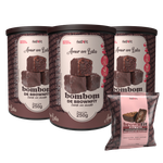 Combo 3 Amor em lata | 30% OFF | + 1 Brownfit fitnuts grátis!